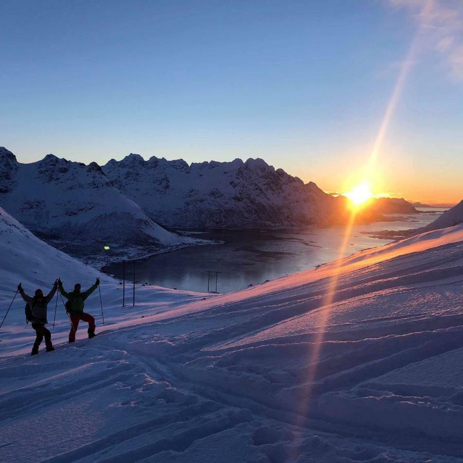 Pilan Lodge Lofoten Vestpollen Экстерьер фото